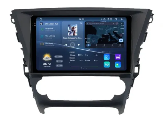 Android Head Unit for Toyota Avensis T270 FL2 (2015-2018) with CarPlay & Android Auto