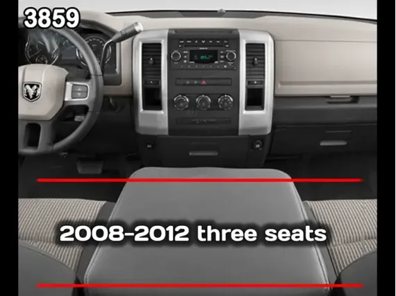 Dodge RAM (2008-2012) Tesla Android Autoradio