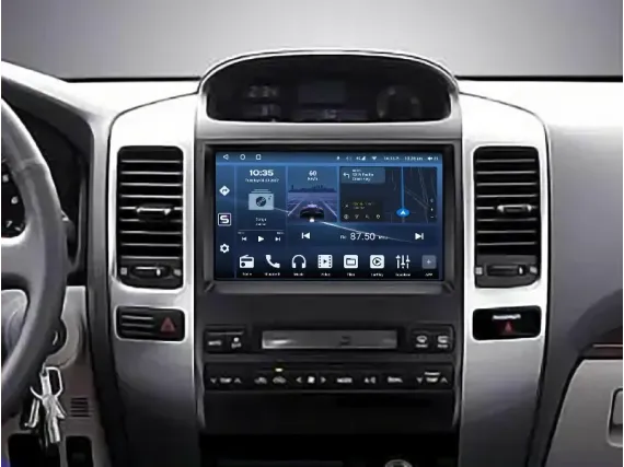 Toyota Land Cruiser Prado 120 LOW (2002-2009) Samochodowy Android stereo