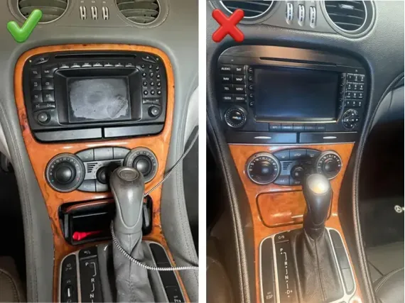 Mercedes-Benz SL-Class R230 (2001-2011) Autoradio Android - OEM stile