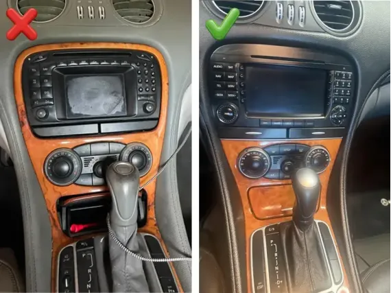 Mercedes-Benz SL-Class R230 2001-2011 Autoradio Android Apple CarPlay