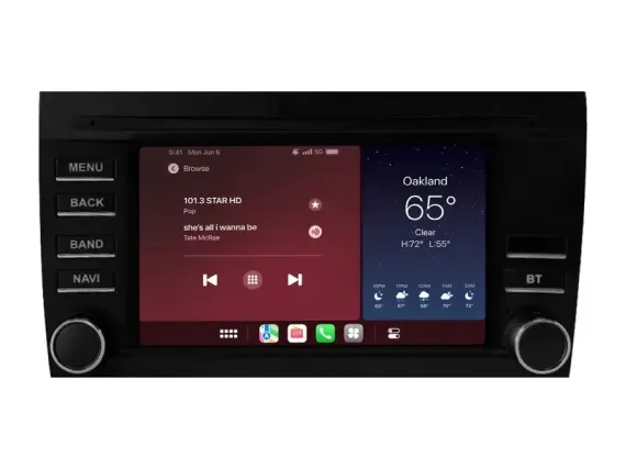 Porsche Cayenne (2003-2009) Android car radio Apple CarPlay