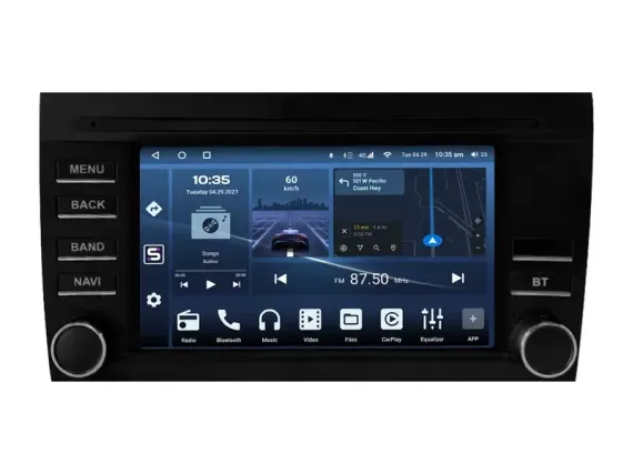 Porsche Cayenne (2003-2009) Android car radio Apple CarPlay