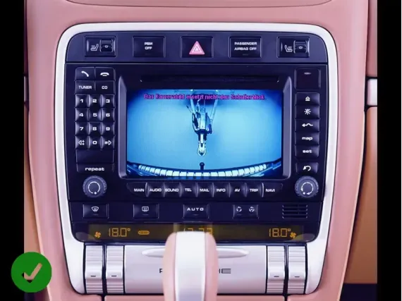 Porsche Cayenne (2003-2009) Android car radio Apple CarPlay