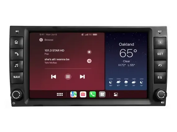 Porsche Cayenne (2003-2009) Android car radio Apple CarPlay