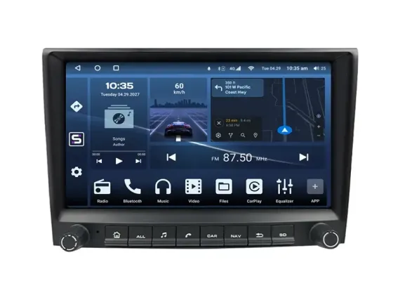 Porsche Boxster / Cayman 987 2005-2012 Android car radio Apple CarPlay