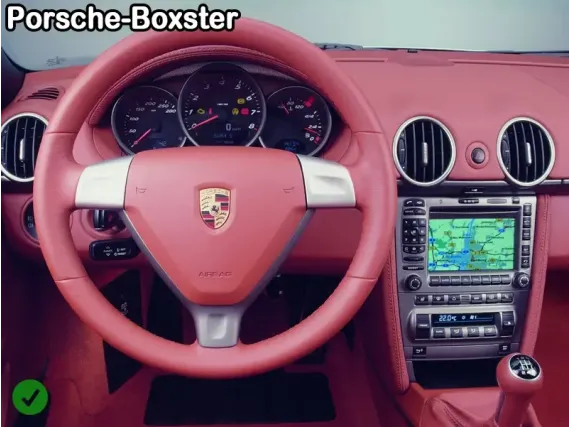 Porsche 911/997 (2004-2012) Android car radio Apple CarPlay