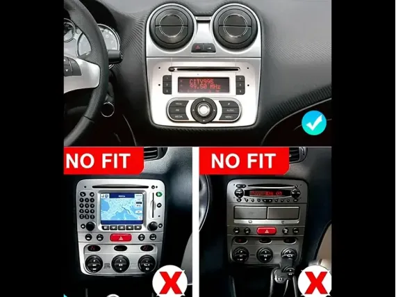 Alfa Romeo MiTo (2008-2018) Android car radio Apple CarPlay