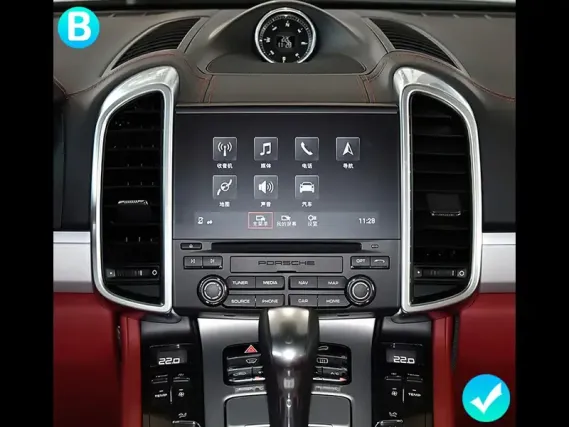 Porsche Cayenne (2010-2017) Android car radio Apple CarPlay