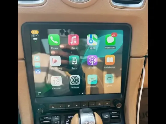 Porsche Boxster / Cayman (2012-2017) Android car radio Apple CarPlay