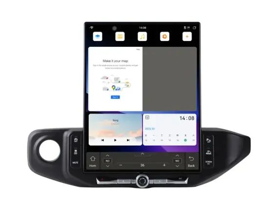 Jeep Wrangler (2018-2023) Tesla Android car radio