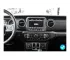 Jeep Wrangler (2018-2023) Tesla Android car radio