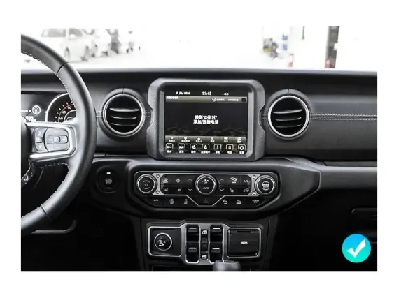 Jeep Wrangler (2018-2023) Tesla Android car radio