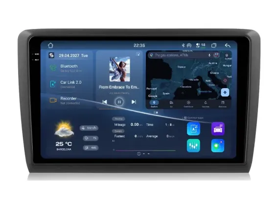 Seat Ibiza (2015-2017) Android car radio Apple CarPlay