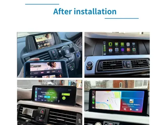 Wireless CarPlay & Android Auto for BMW 1 E81/E82/E87/E88 OEM Screen
