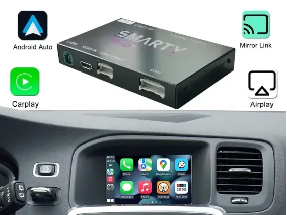 Wireless CarPlay & Android Auto for Volvo XC60 (2015-2017) OEM Screen