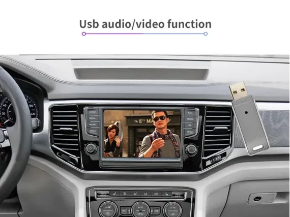 Wireless CarPlay & Android Auto for VW Touareg (2010-2018) OEM Screen