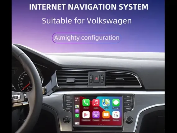Wireless CarPlay & Android Auto for VW Golf 7 (2012-2020) OEM Screen