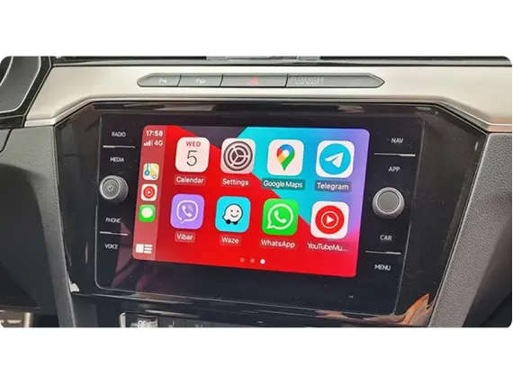 Wireless CarPlay & Android Auto for VW Golf 7 (2012-2020) OEM Screen