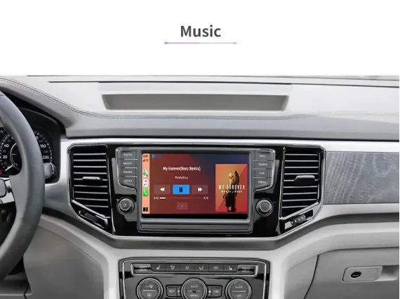 Wireless CarPlay & Android Auto for VW Golf 7 (2012-2020) OEM Screen