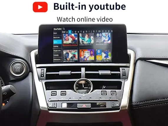 Wireless CarPlay & Android Auto for Lexus UX (2018+) OEM Screen