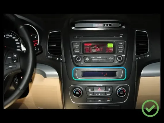 KIA Sorento 2 Facelift (2012-2015) Tesla Android autoradio