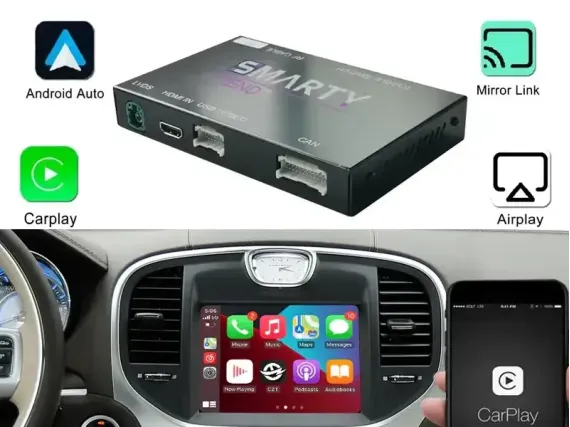 CarPlay и Android Auto wireless per schermo originale Chrysler 300C