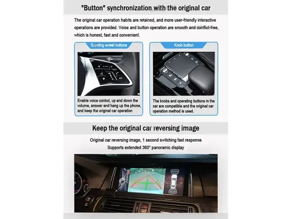 Kabelloses CarPlay & Android Auto für Jeep Cherokee OEM-Bildschirm