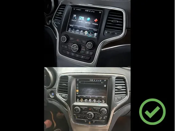 Kabelloses CarPlay & Android Auto für Jeep Cherokee OEM-Bildschirm