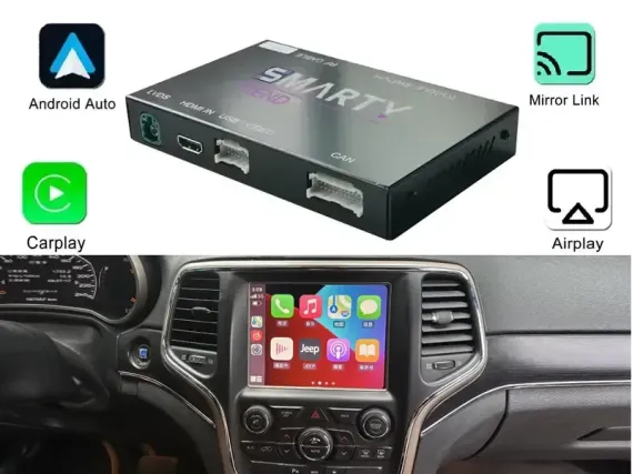 Kabelloses CarPlay & Android Auto für Jeep Cherokee OEM-Bildschirm