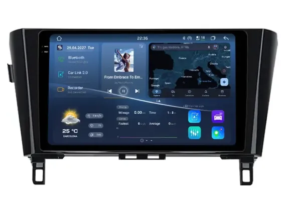 Nissan Qashqai J11 (2013-2021) Android car radio Apple CarPlay