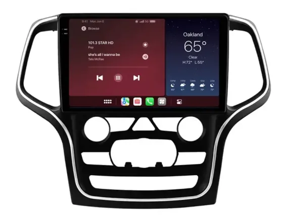 Jeep Grand Cherokee (2014+) Android Autoradio Apple CarPlay