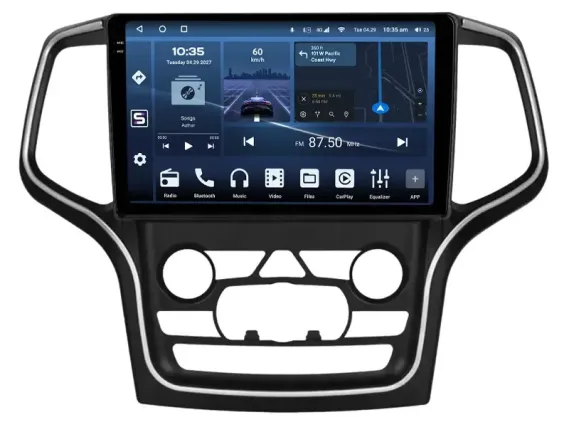 Jeep Grand Cherokee (2014+) Android Autoradio Apple CarPlay