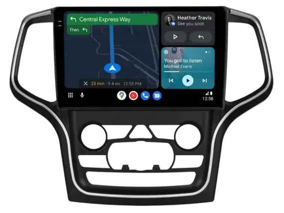 Jeep Grand Cherokee (2014+) Android Autoradio Apple CarPlay