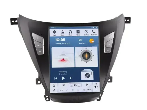 Hyundai Elantra Facelift (2013-2016) Tesla Android autoradio