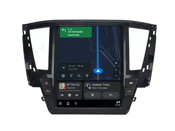 Mitsubishi Pajero Sport 3 (2019+) Tesla Radio para coche Android