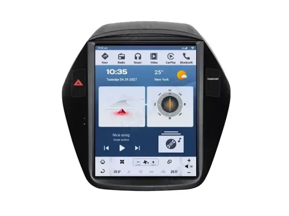 Hyundai Tucson ix35 (2009-2015) Tesla Autoradio Android