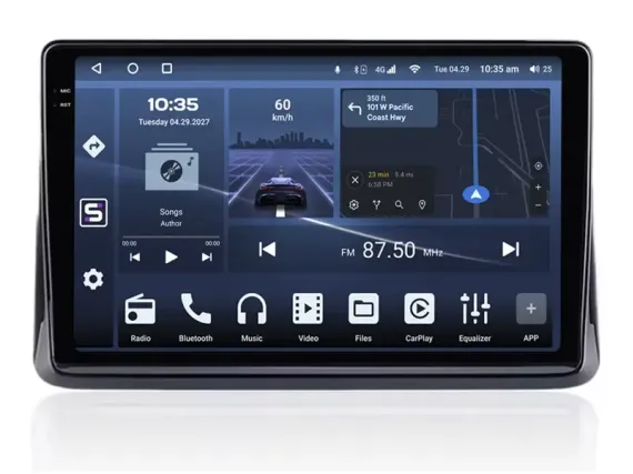Toyota Noah/Voxy/Esquire R80 (2014+) Android car radio Apple CarPlay