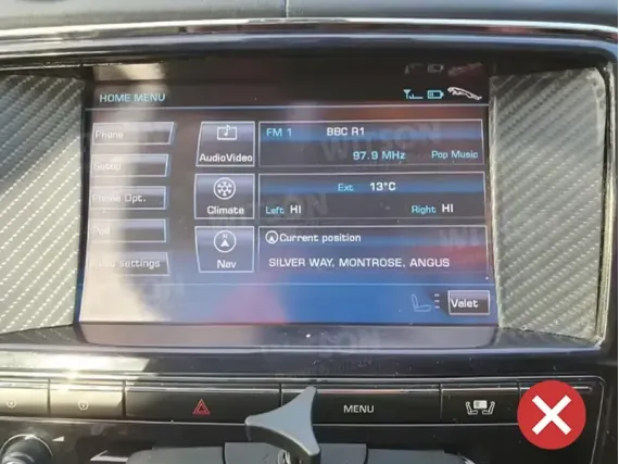 Jaguar XJ / XJL (2010-2020) Radio para coche Android - OEM estilo