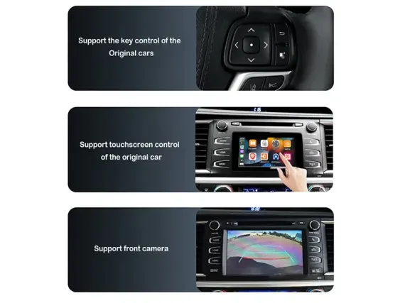 Wireless CarPlay & Android Auto for Toyota Corolla (2013+) OEM Screen