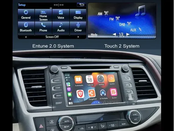 Wireless CarPlay & Android Auto for Toyota GT86 (2017-2021) OEM Screen
