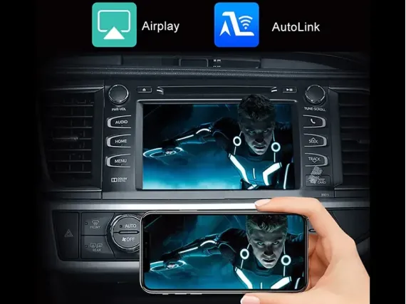 CarPlay и Android Auto wireless per schermo originale Toyota Alphard