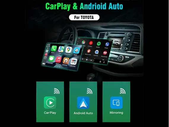 CarPlay и Android Auto wireless per schermo originale Toyota Alphard