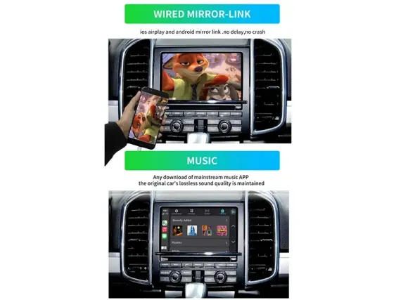 Wireless CarPlay & Android Auto for Porsche Cayenne (2010+) OEM Screen