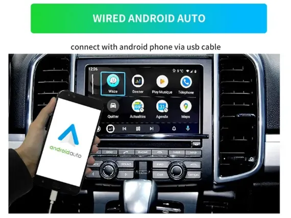 Wireless CarPlay & Android Auto for Porsche Cayenne (2010+) OEM Screen
