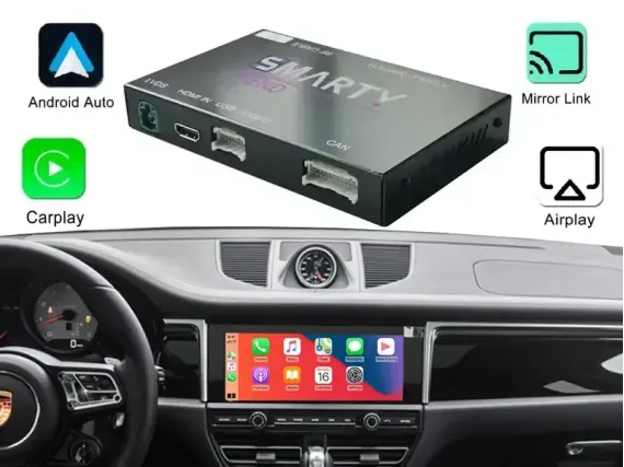 Wireless CarPlay & Android Auto for Porsche Macan (2014+) OEM Screen
