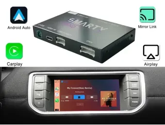 Беспроводной CarPlay и Android Auto для штатного экрана Discovery 4