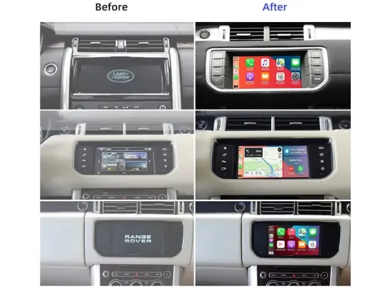 Bezprzewodowy CarPlay i Android Auto dla oryginalnego ekranu Discovery