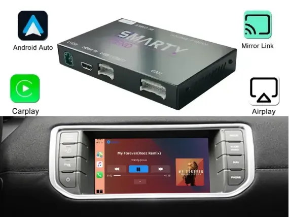 Wireless CarPlay & Android Auto for Jaguar XF (2012-2015) OEM Screen