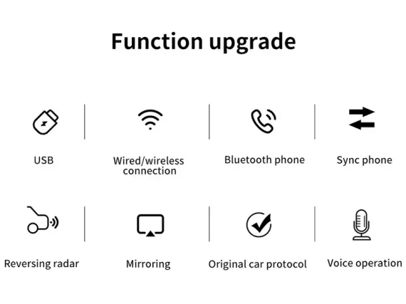 Wireless CarPlay & Android Auto for Jaguar XF (2012-2015) OEM Screen